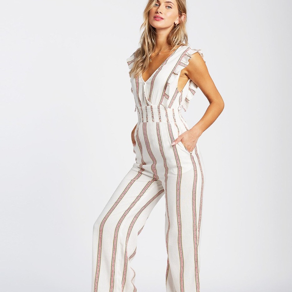 NWT Billabong Coming Home Jumpsuit